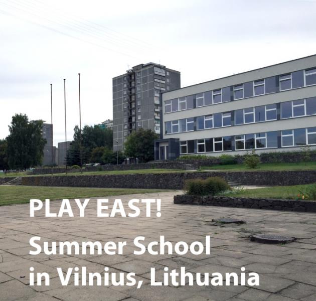 TARPTAUTINĖ VASAROS MOKYKLA „PLAY EAST!“